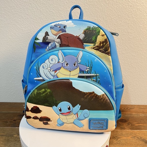 Loungefly Pokemon Squirtle Evolution Mini Backpack - Picture 11 of 11